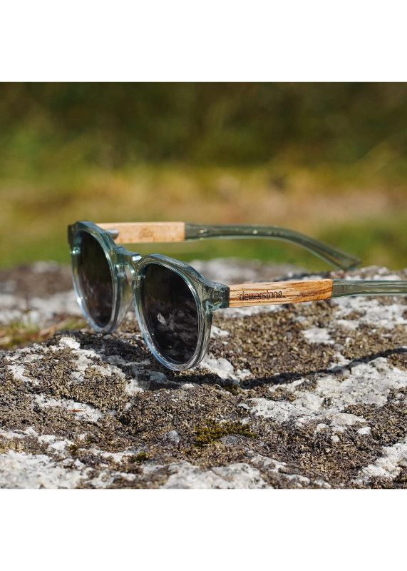 Dewerstone Gili Polarized Sunglasses in green fade detail